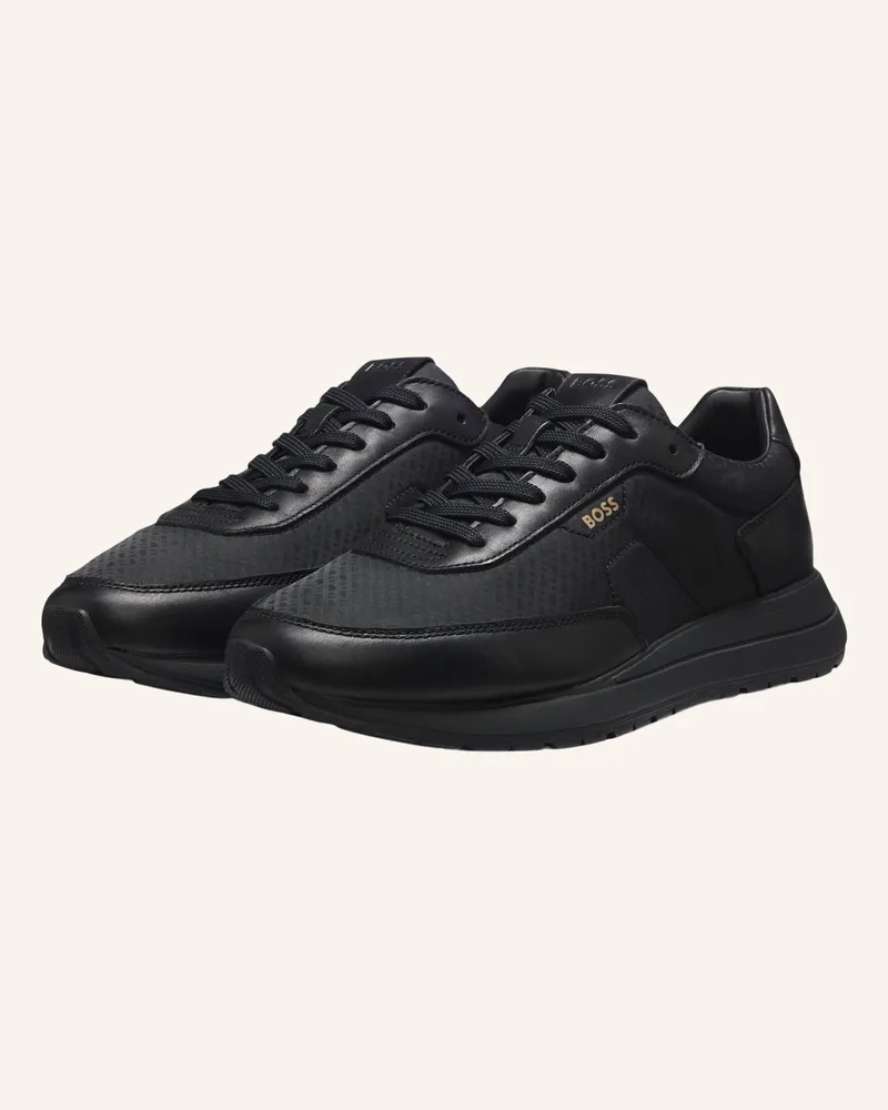 HUGO BOSS Sneaker Vinston_Runn_Nymnlt schwarz Schwarz