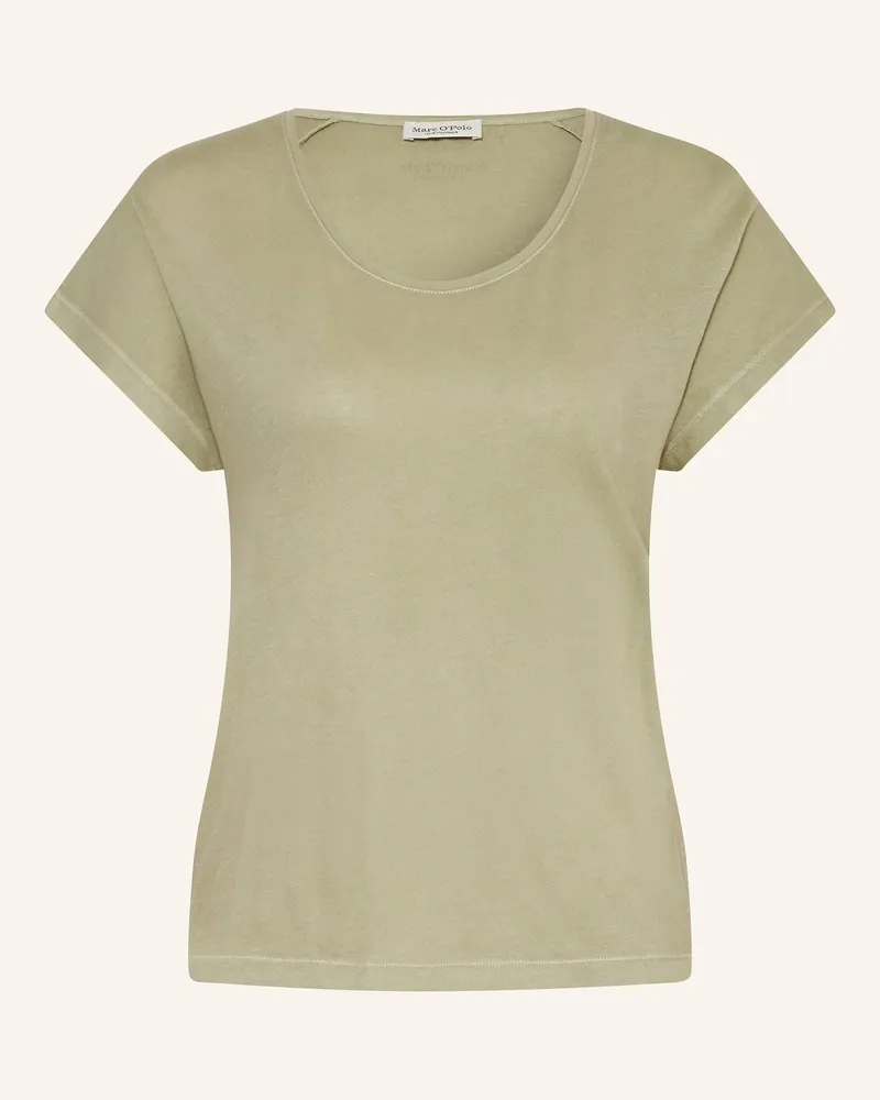 Marc O'Polo T-Shirt Oliv