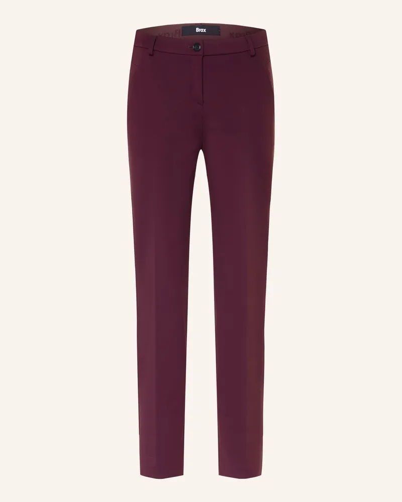 Brax Jerseyhose Maron lila Dunkelrot