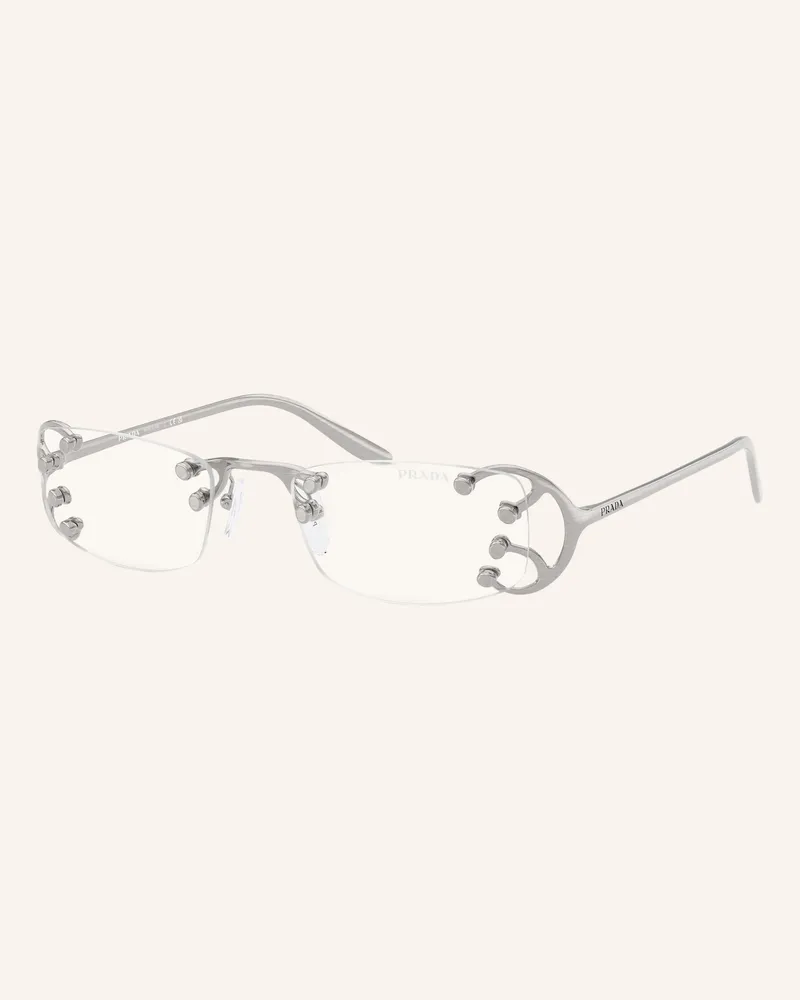 Prada Sonnenbrille PR C57S Silber