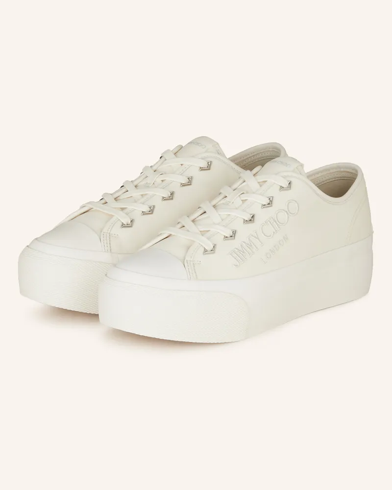 Jimmy Choo Sneaker Palma braun Ecru