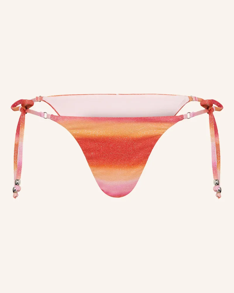Seafolly Australia Triangel-Bikini-Hose SPECTRUM mit Glitzergarn Pink