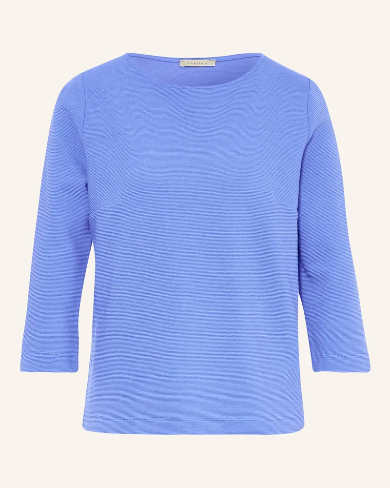 lilienfels Shirt mit 3/4-Arm Blau
