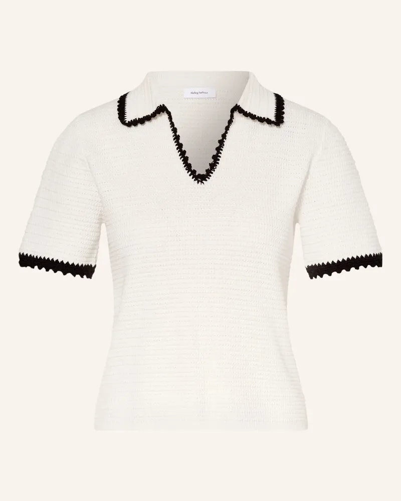 Darling Harbour Häkelshirt weiss White