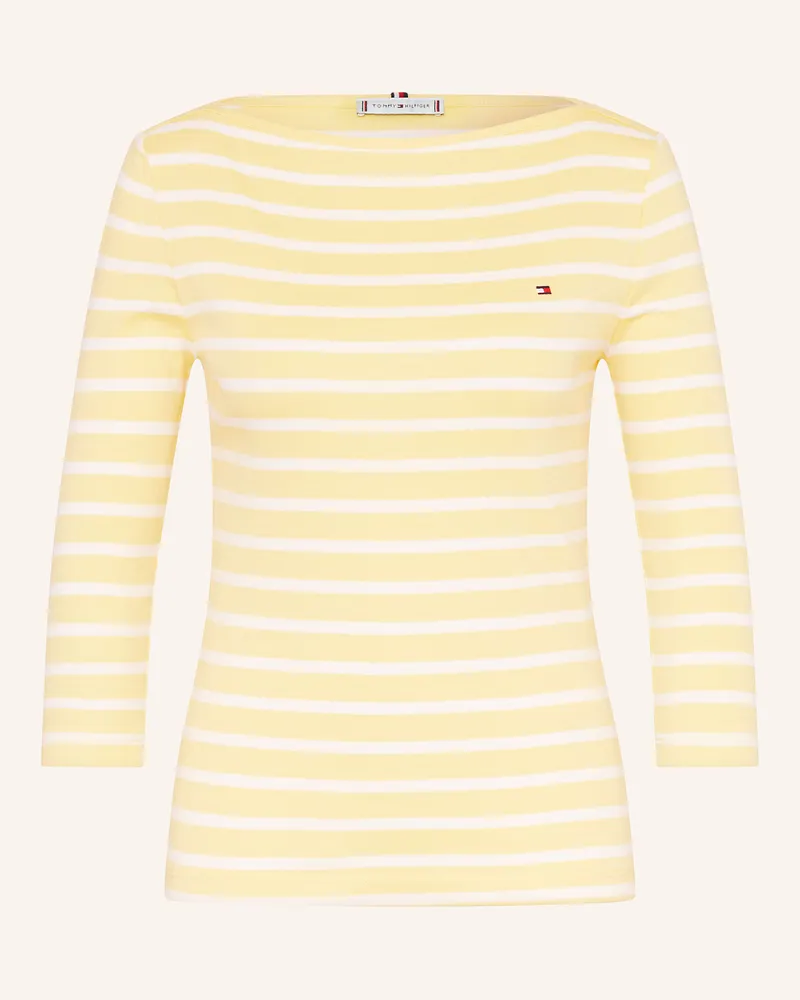 Tommy Hilfiger Shirt mit 3/4-Arm Gelb
