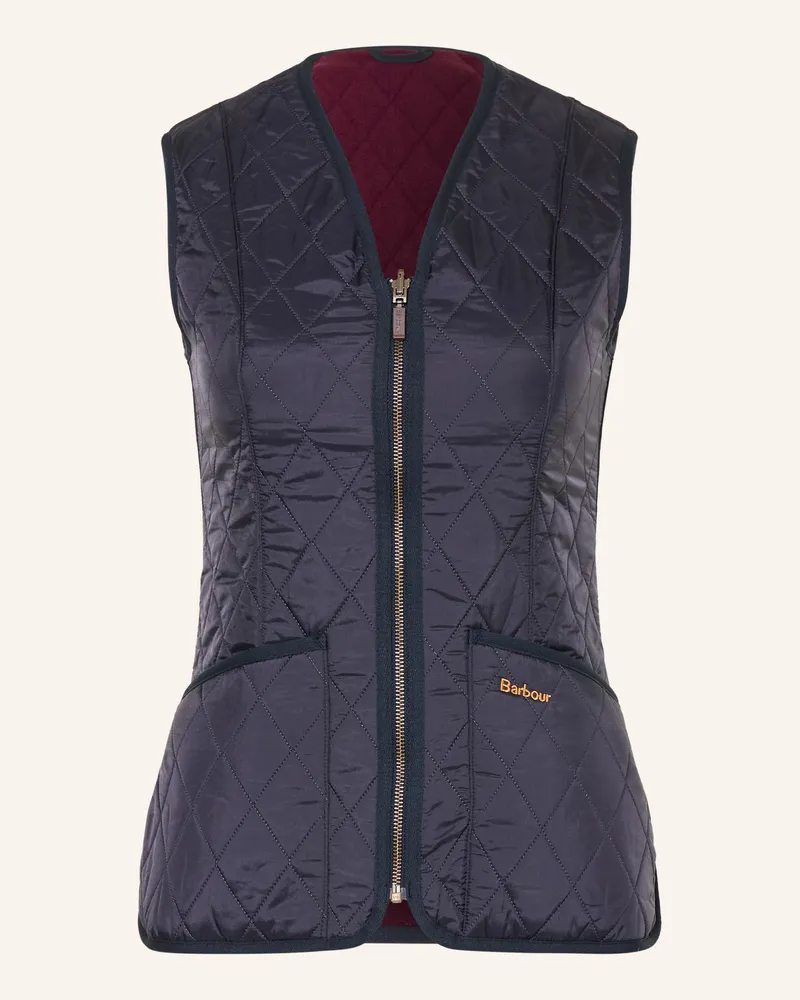 Barbour Steppweste Betty blau Dunkelblau