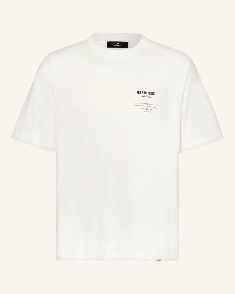 REPRESENT T-Shirt REVERE MANOR Weiss