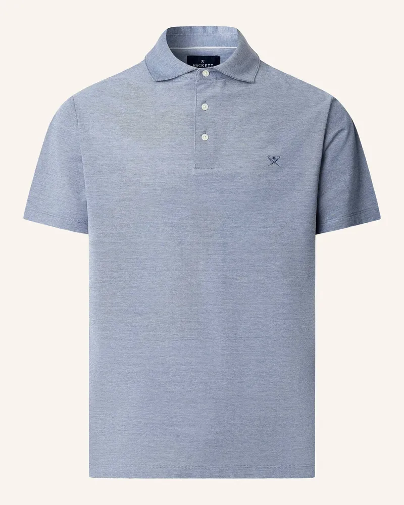 Hackett Poloshirt Oxford Pique Polo Ss blau Blau