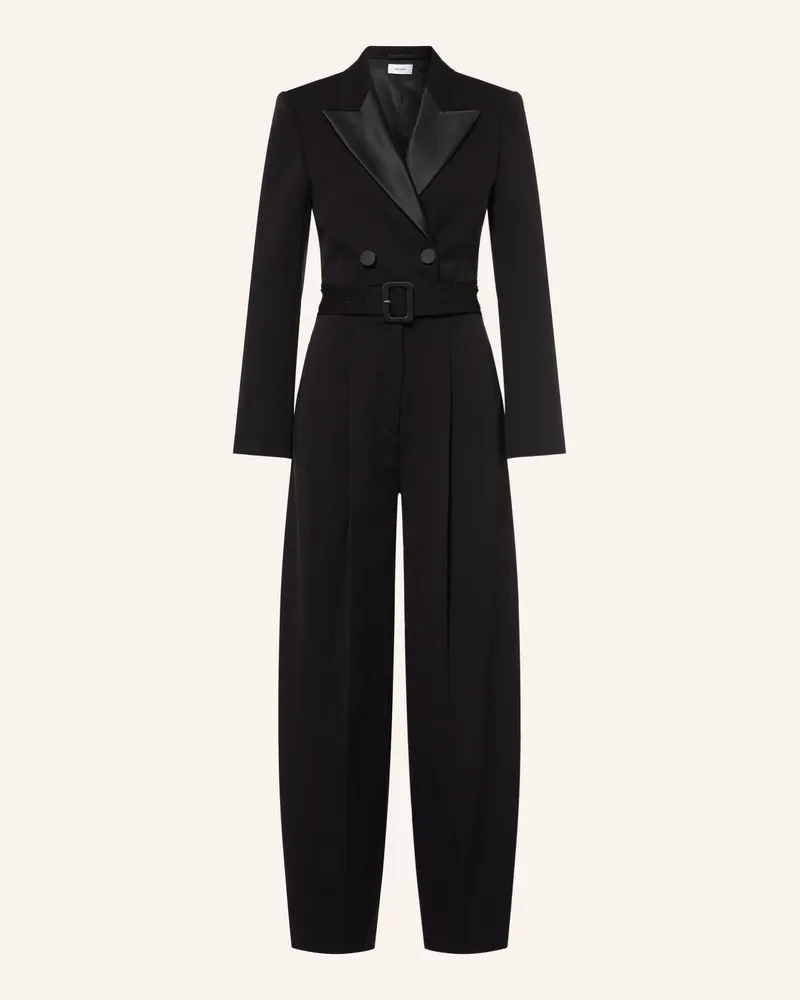 Reiss Jumpsuit schwarz Schwarz