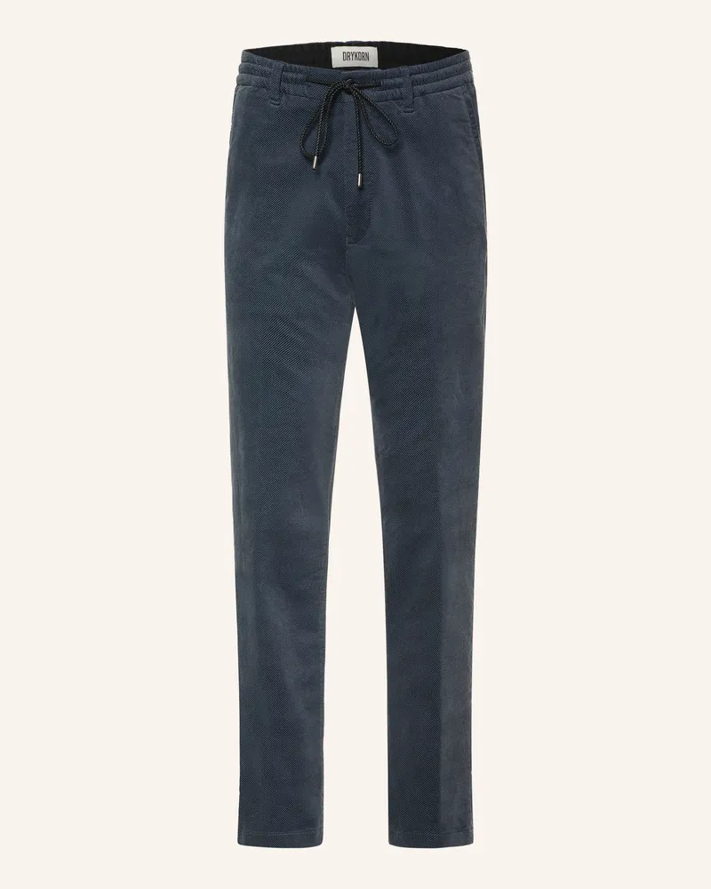 Drykorn Cordhose Deger Regular Fit blau Dunkelblau