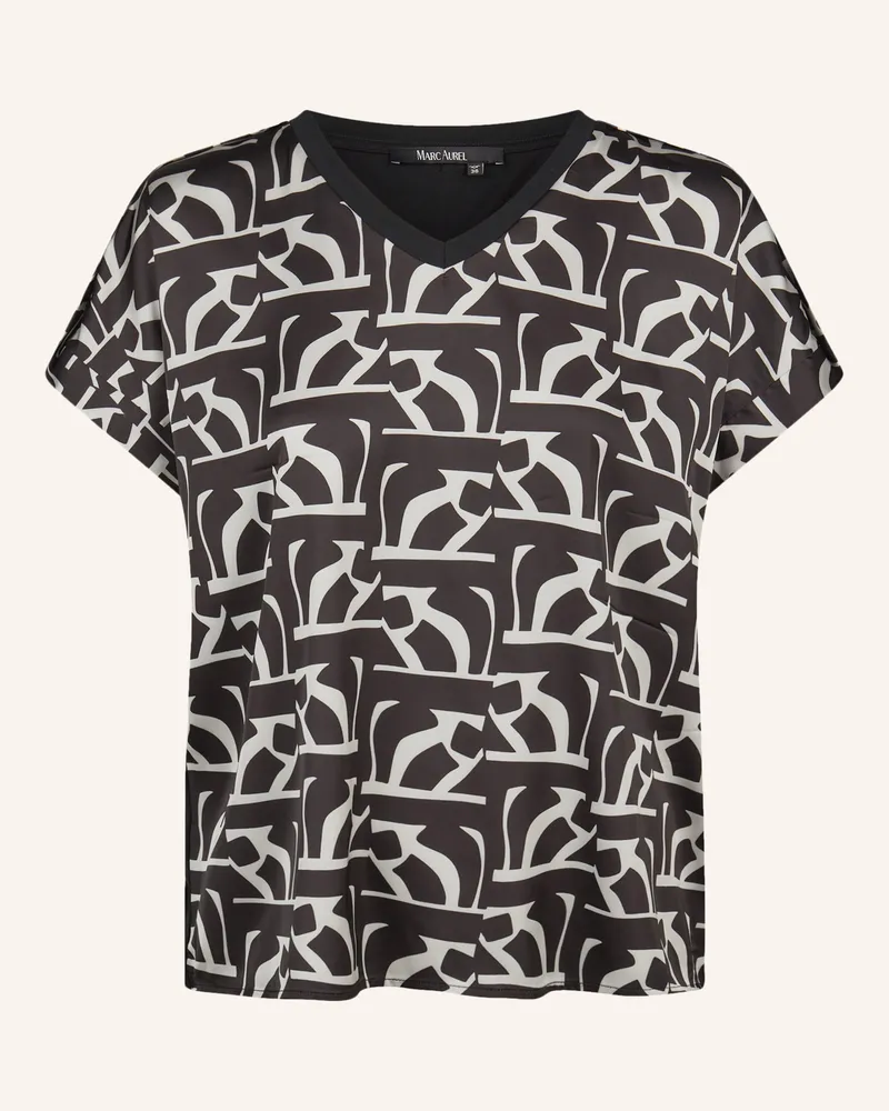 MARC AUREL Blusenshirt Schwarz
