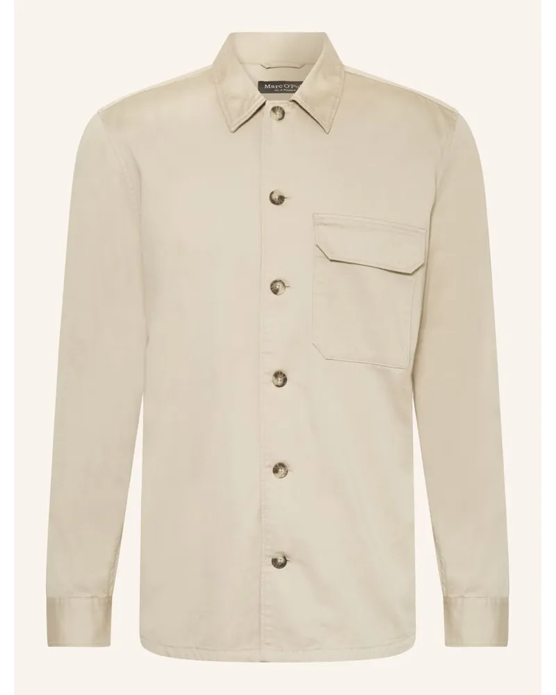 Marc O'Polo Overshirt Braun