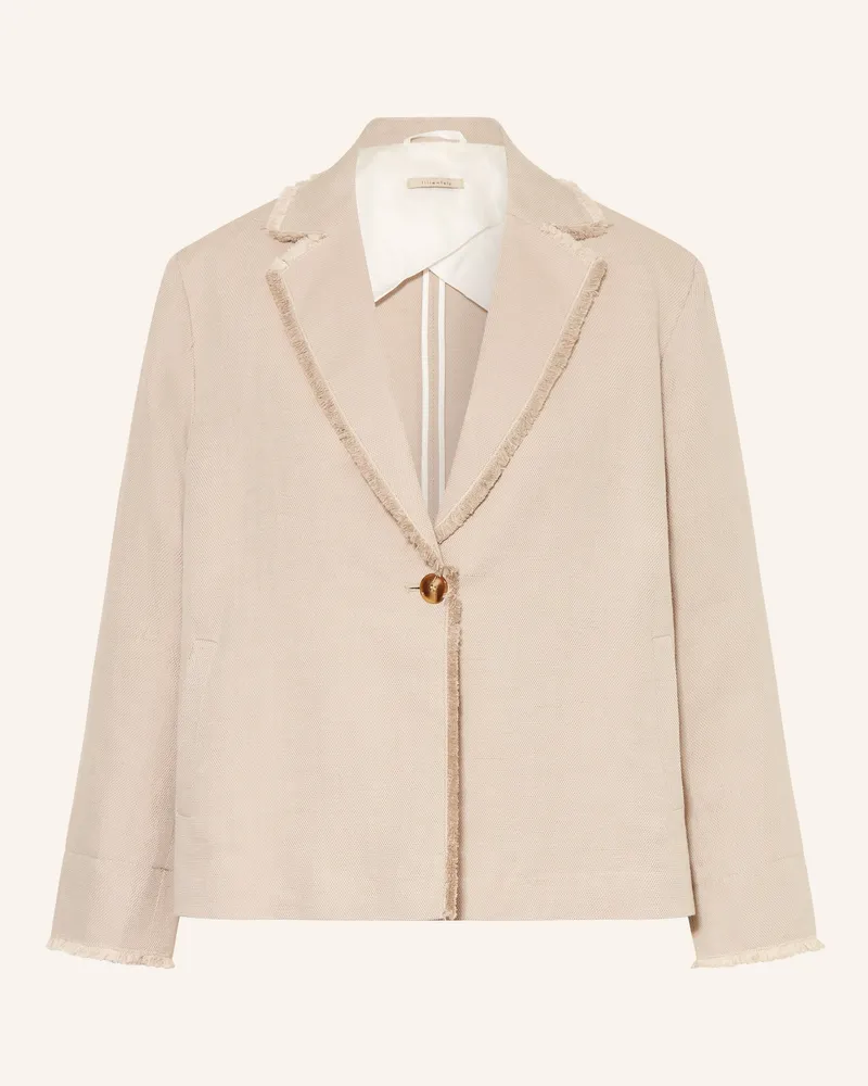 lilienfels Leinenblazer Rosa