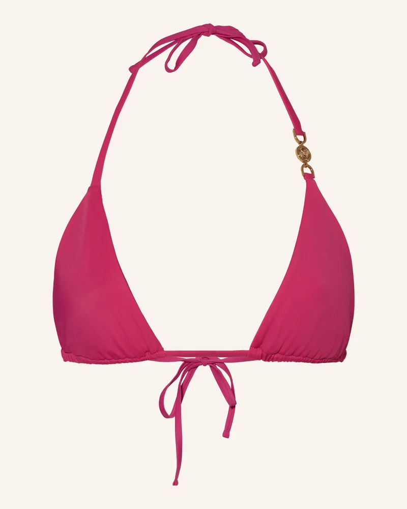 Versace Triangel-Bikini-Top Pink