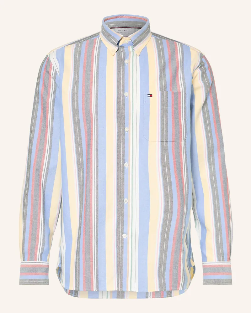 Tommy Hilfiger Oxfordhemd Classic Fit blau Hellblau