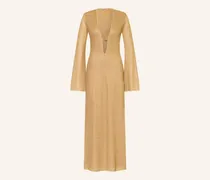 Strandkleid Lumière Mit Glitzergarn gold