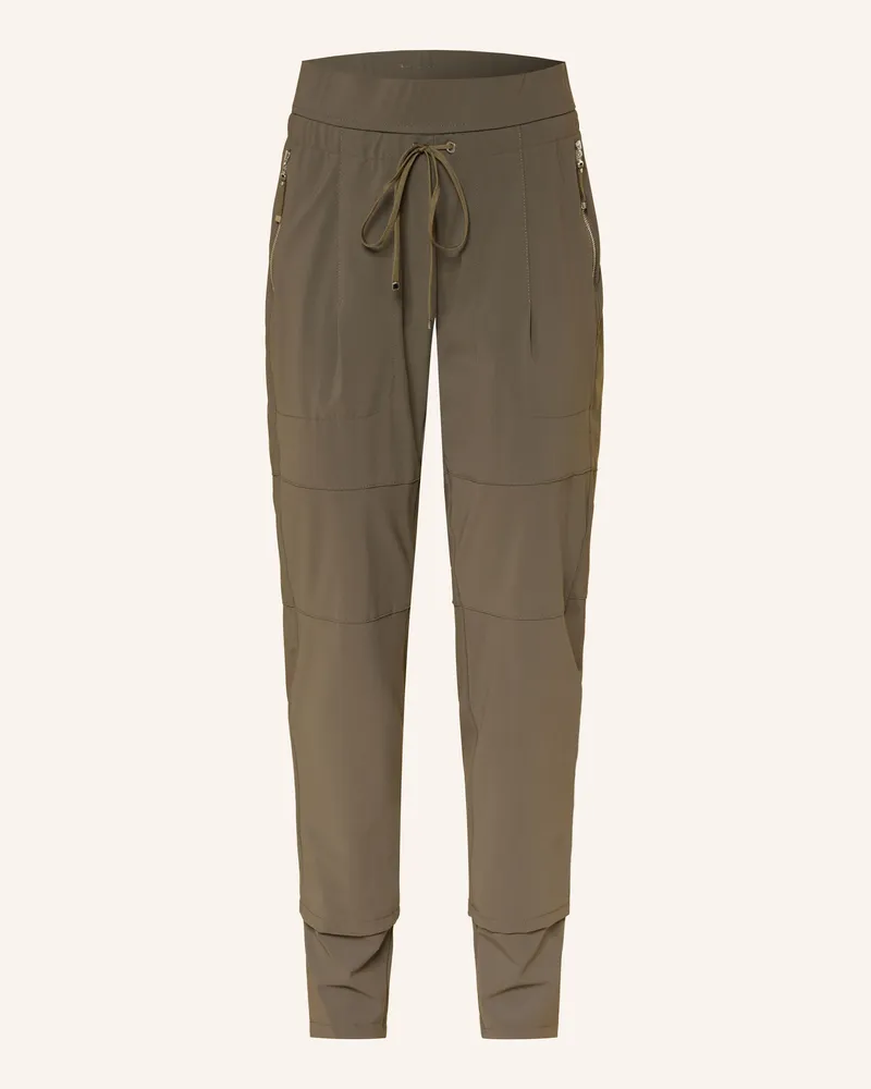 RAFFAELLO ROSSI  Hose CANDY LONG im Jogging-Stil Khaki