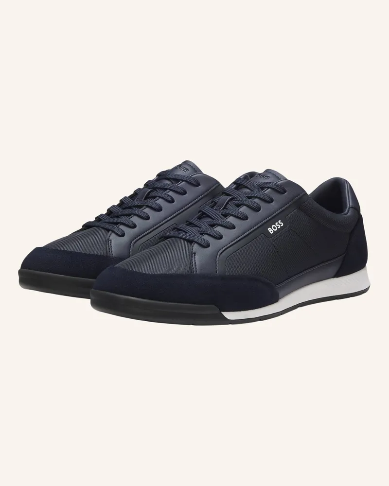 HUGO BOSS Sneaker Nitan_Lowp_Sdbnyp blau Dunkelblau
