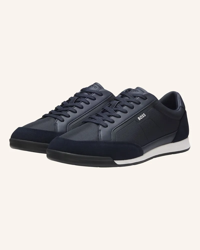 HUGO BOSS Sneaker Nitan_Lowp_Sdbnyp blau Dunkelblau