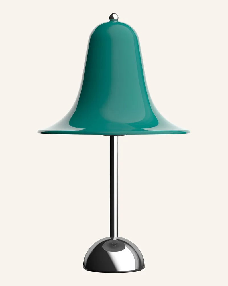 Verpan Tischleuchte Pantop gruen Petrol