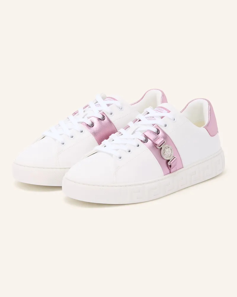 Versace Sneaker Greca weiss Weiss
