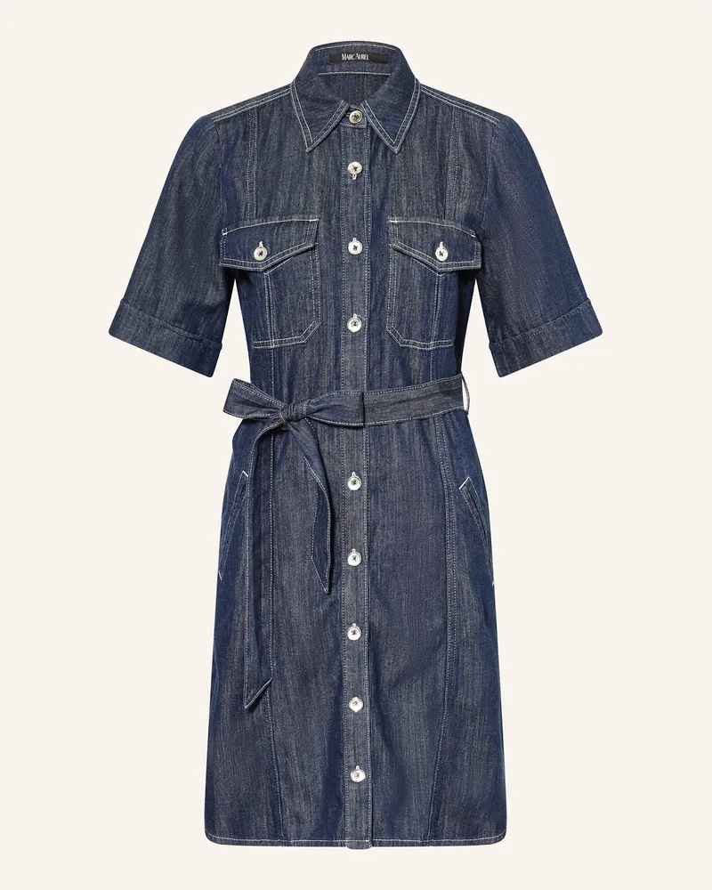 MARC AUREL Jeanskleid blau Dunkelblau