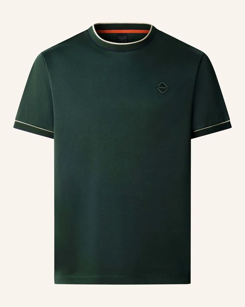 Hackett T-Shirt Hs Badge Tee gruen Grün