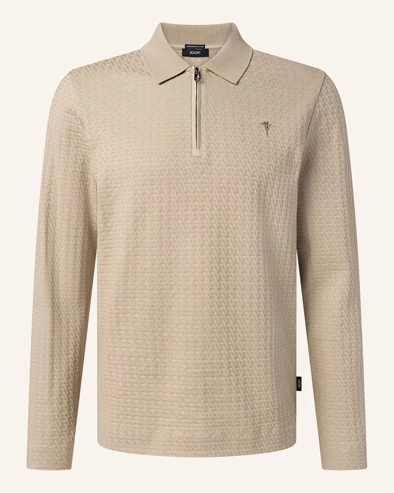 JOOP! Strick-Poloshirt Turvin Modern Fit beige Beige