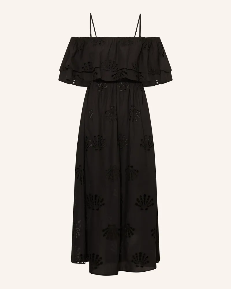 watercult Strandkleid Dolce Lemon Aus Lochspitze schwarz Schwarz