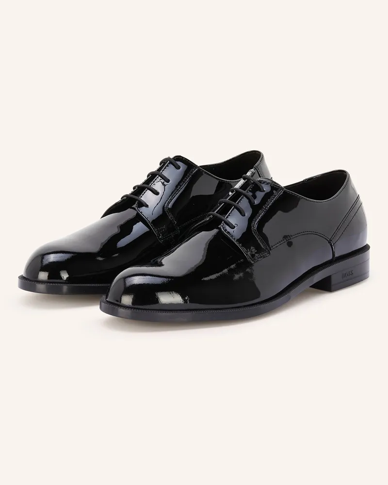HUGO BOSS Lackschnürer TAYIL Schwarz