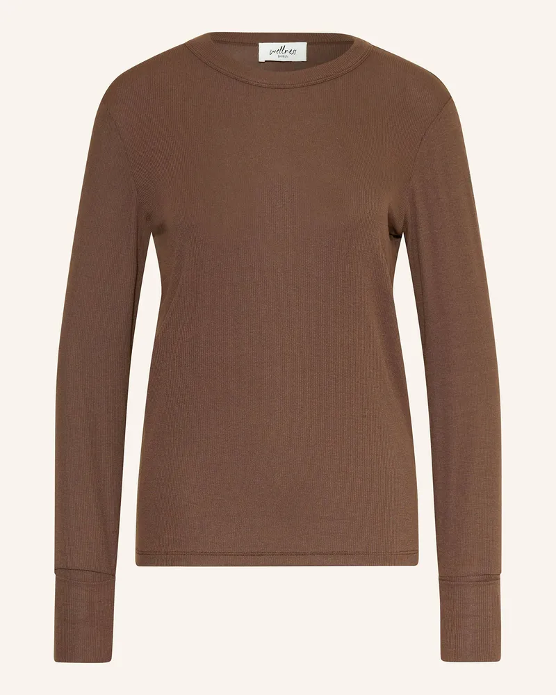 ba&sh Longsleeve MICHA Dunkelbraun