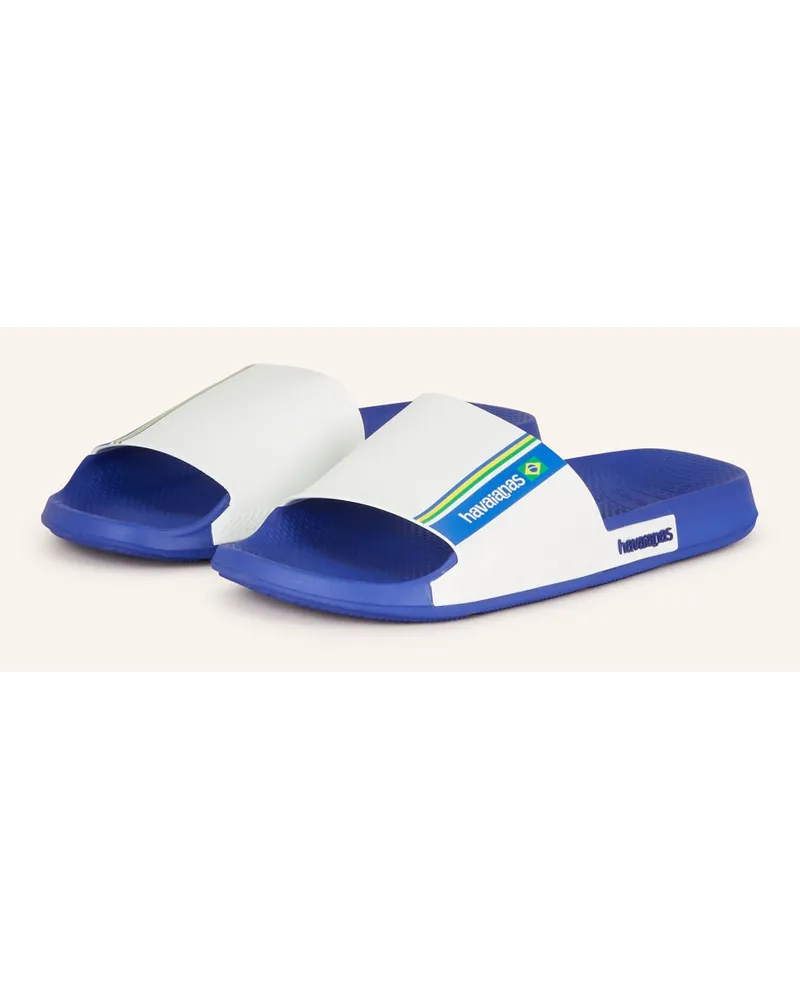 Havaianas Pantoletten BRASIL - BLAU/ WEISS Blau