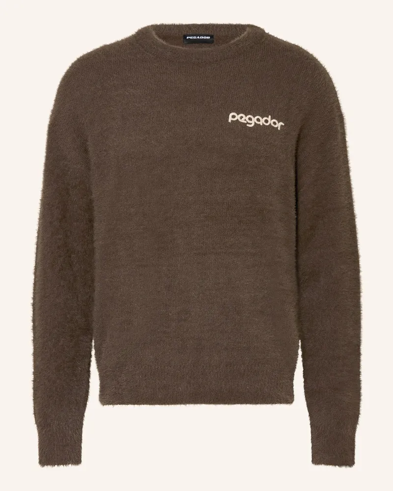 PEGADOR Pullover DALIAN Dunkelbraun