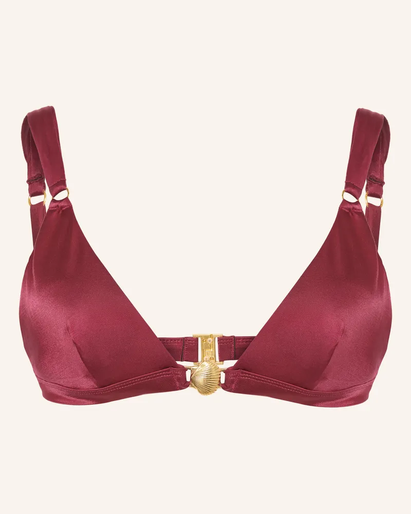 Banana Moon Triangel-Bikini-Top Aimlo Coraliss rot Fuchsia