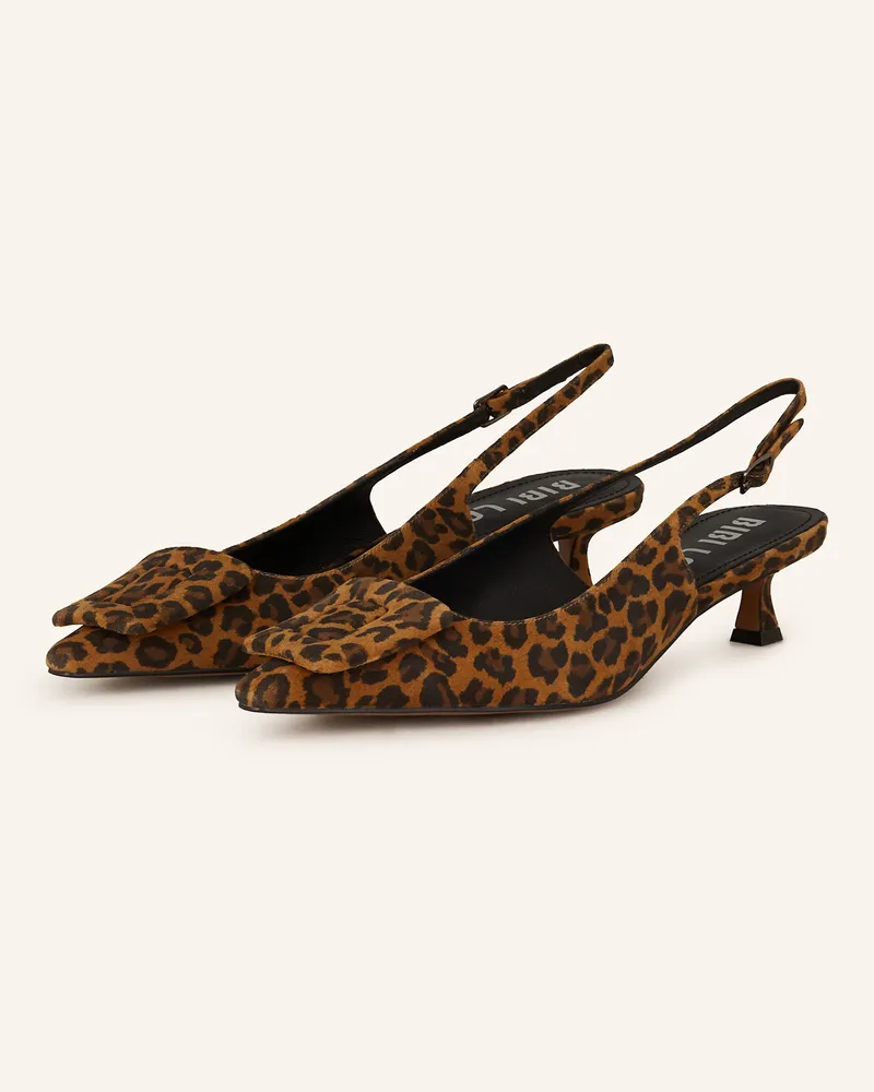 Bibi Lou Slingpumps SALONES Braun