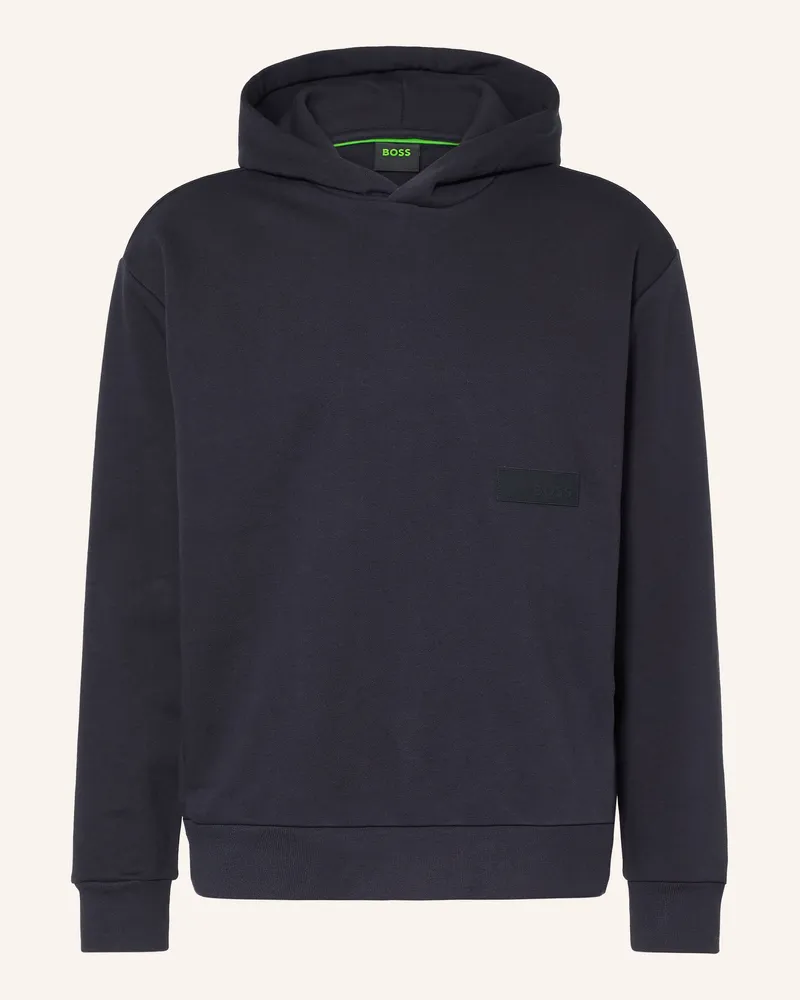 HUGO BOSS Hoodie Sw blau Dunkelblau