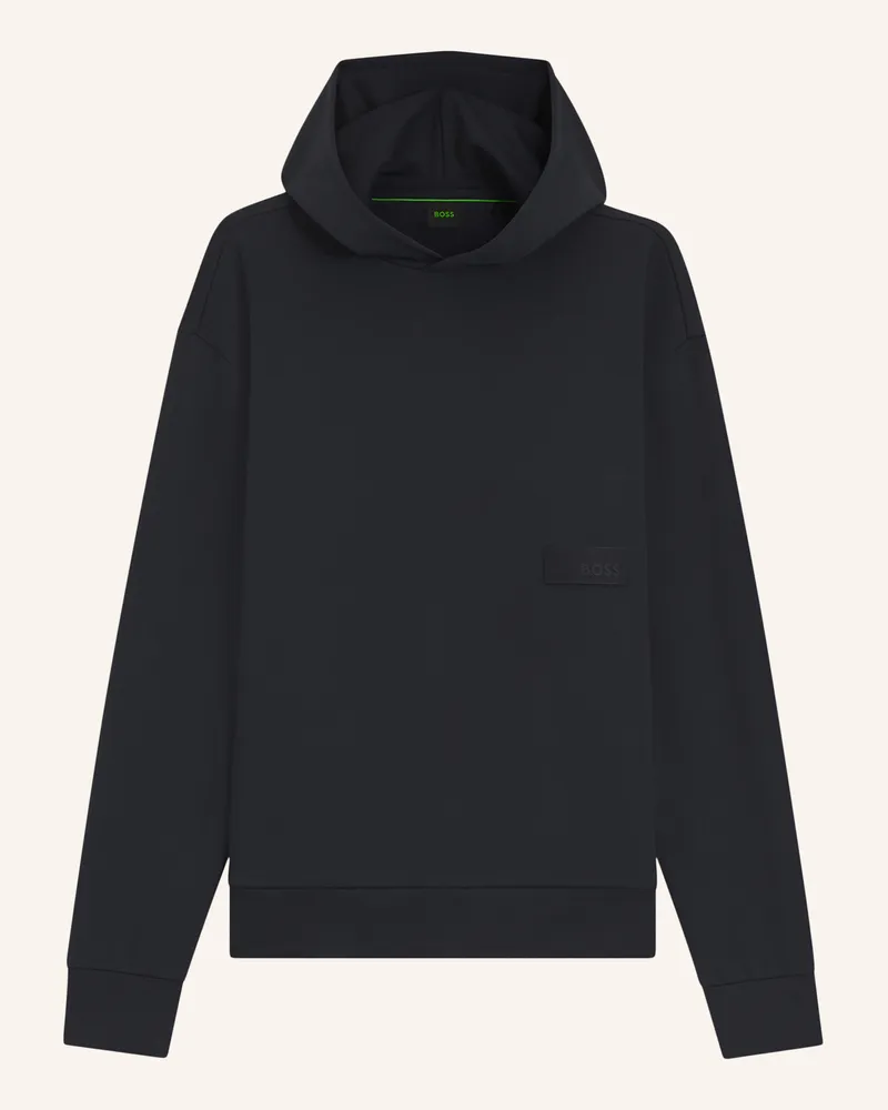 HUGO BOSS Hoodie Sw blau Dunkelblau