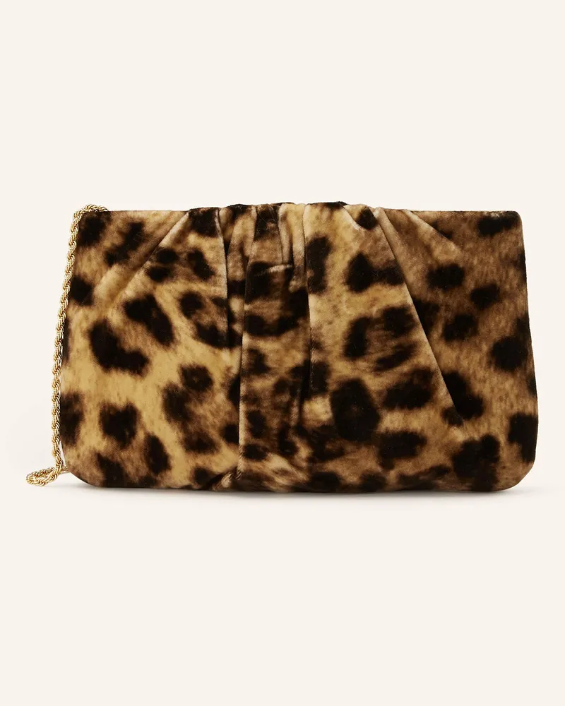 Loeffler Randall Clutch Serena braun Schwarz