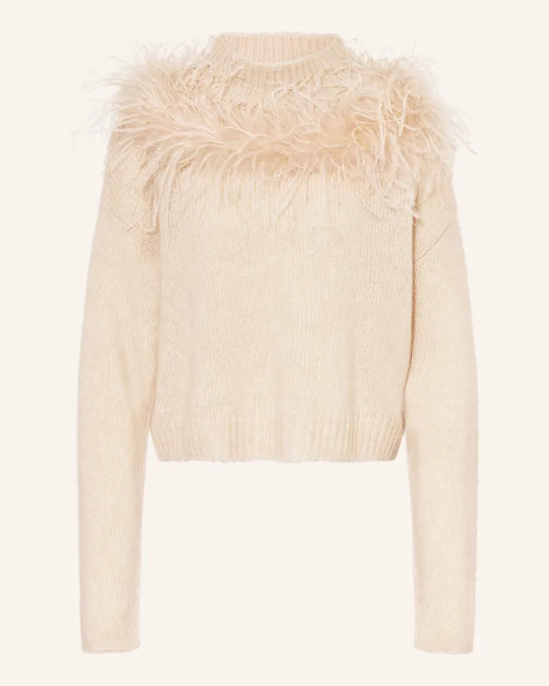 hemisphere Pullover mit Cashmere Beige