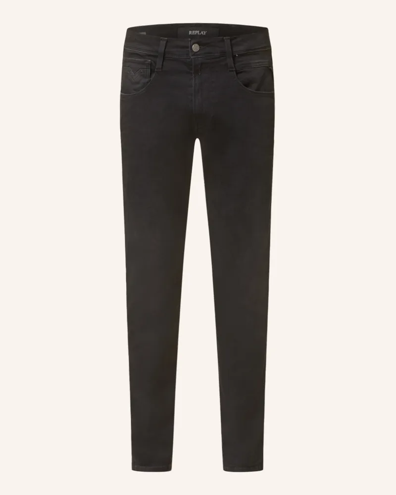 Replay Jeans ANBASS Slim Fit Schwarz
