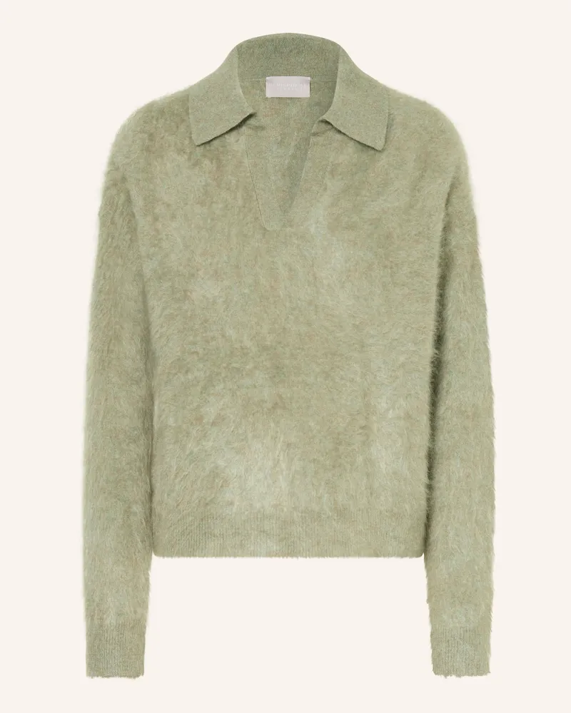 hemisphere Cashmere-Pullover Hellgrün