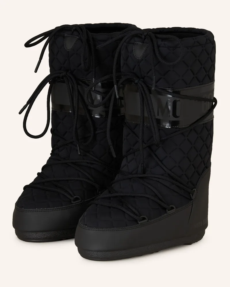 Moon Boot Moon Boots ICON QUILT Schwarz