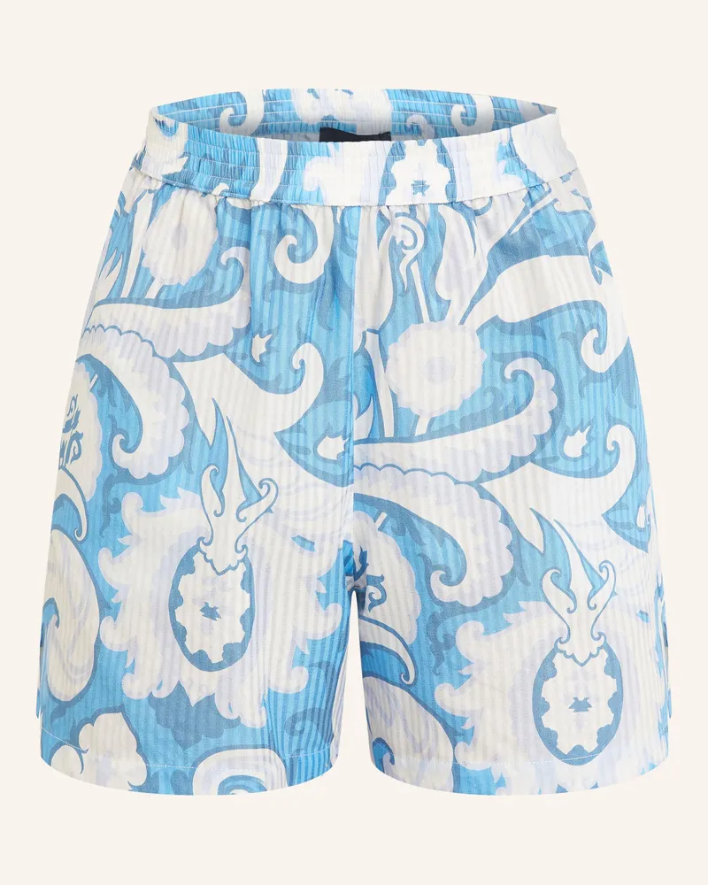 Etro Shorts blau Blau