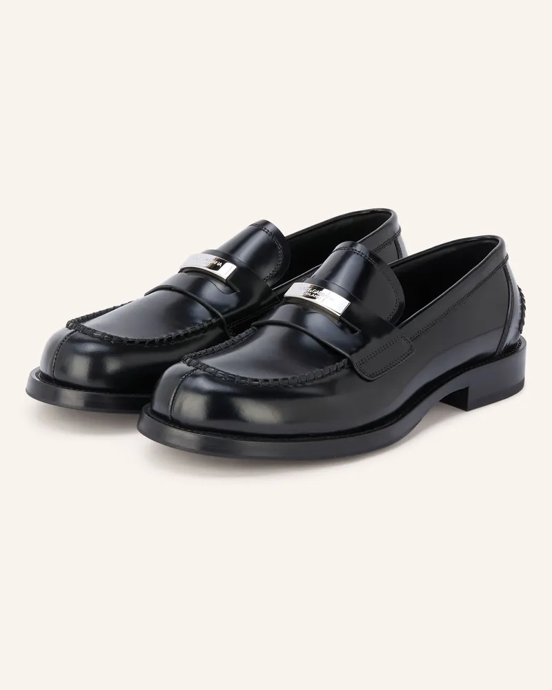 Dolce & Gabbana Loafer schwarz Schwarz