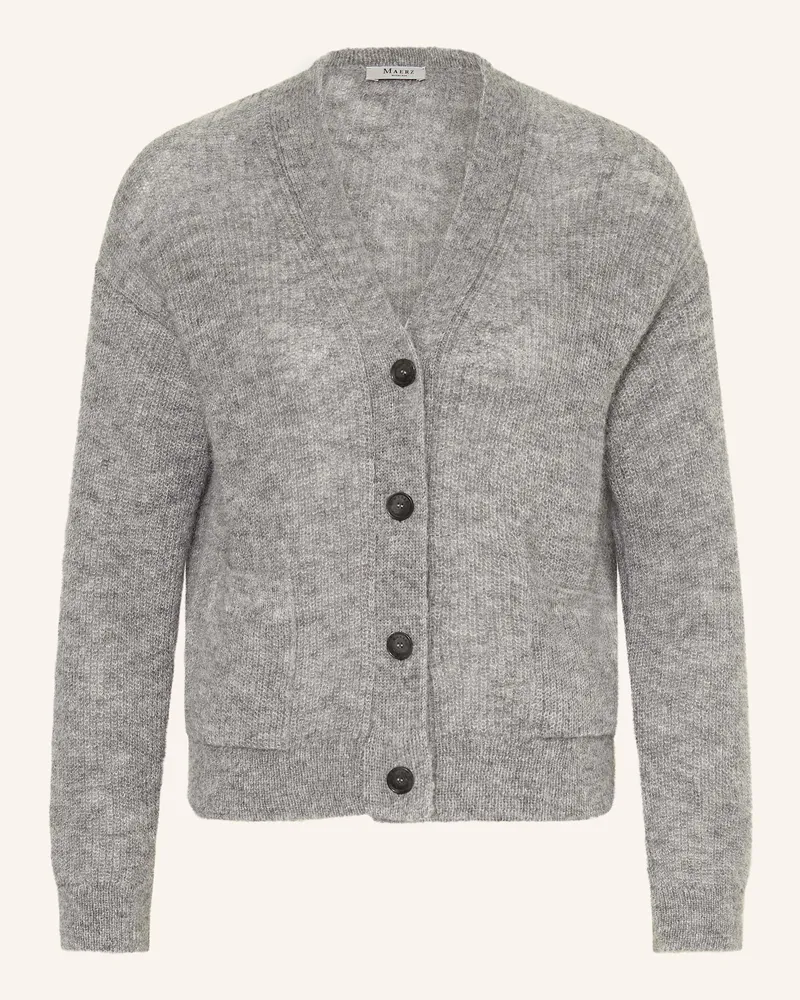 Maerz Strickjacke mit Alpaka Grau