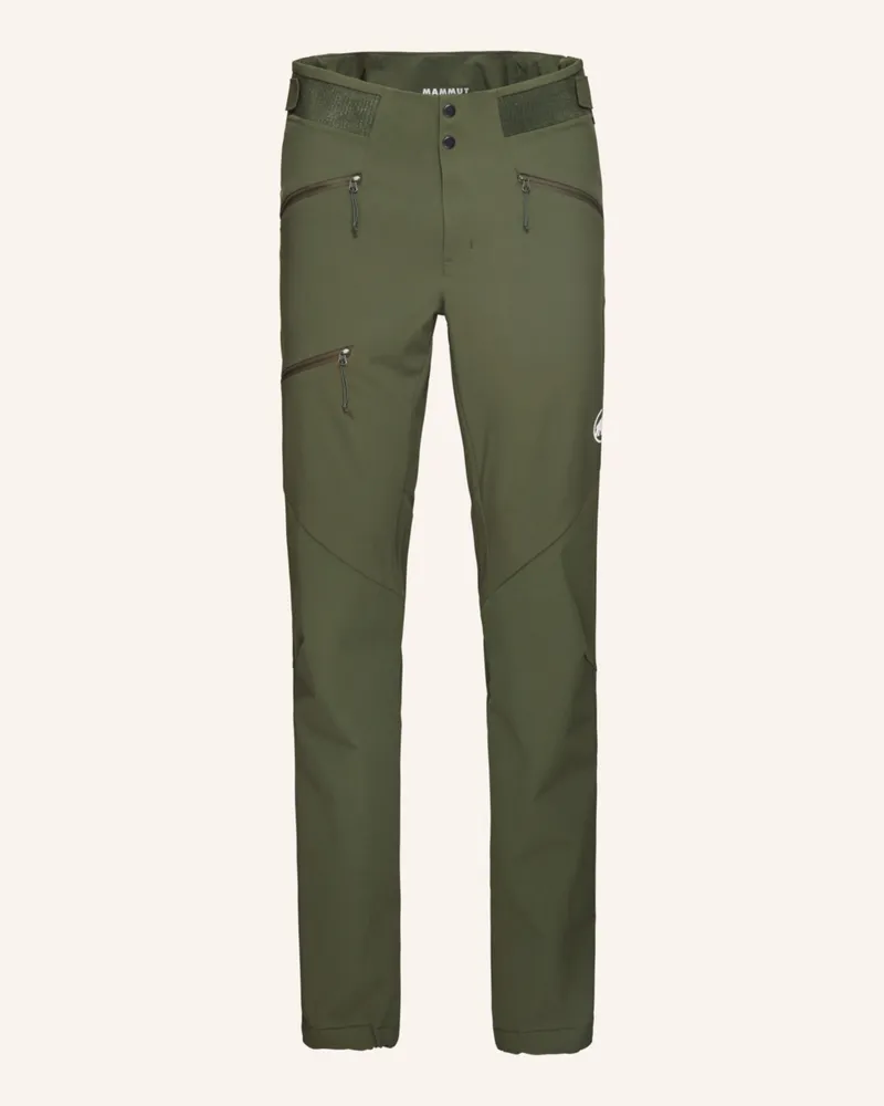 Mammut Softshellhose COURMAYEUR Grün