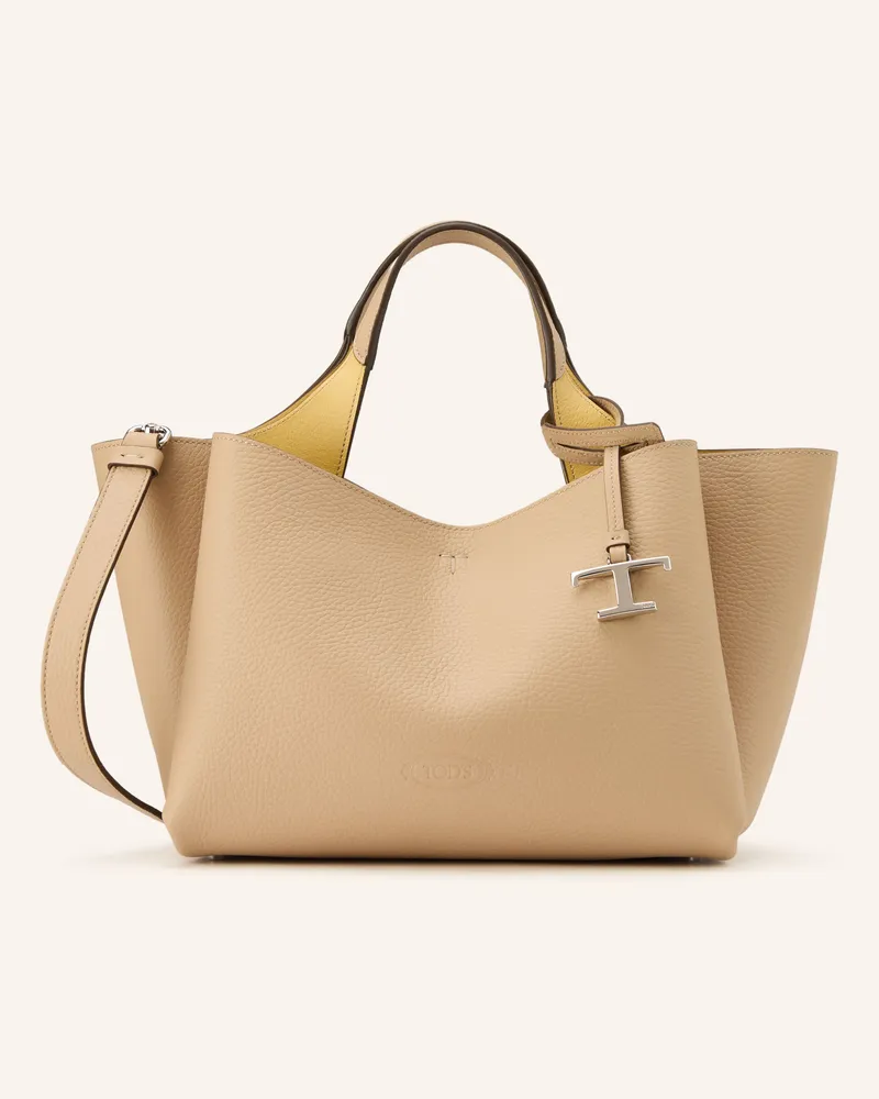 TOD'S Handtasche MINI Hellbraun