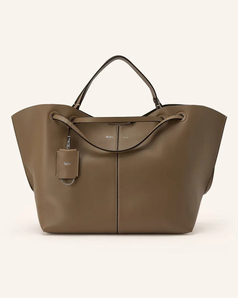 Max Mara Shopper Mixeddoubles Mit Pouch braun Hellbraun