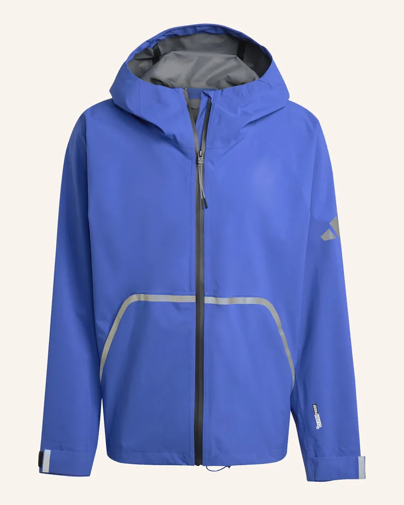adidas MYSHELTER CLIMAPROOF REGENJACKE Blau