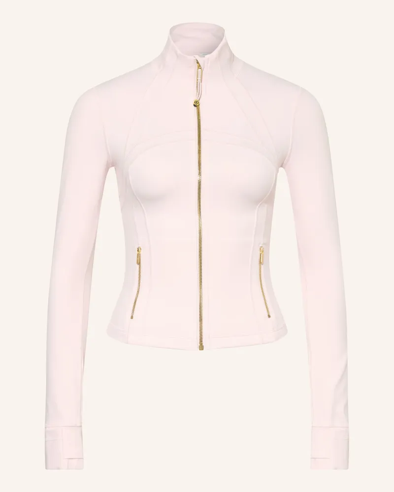 LULULEMON Yoga-Jacke Define Cropped rosa Hellrosa